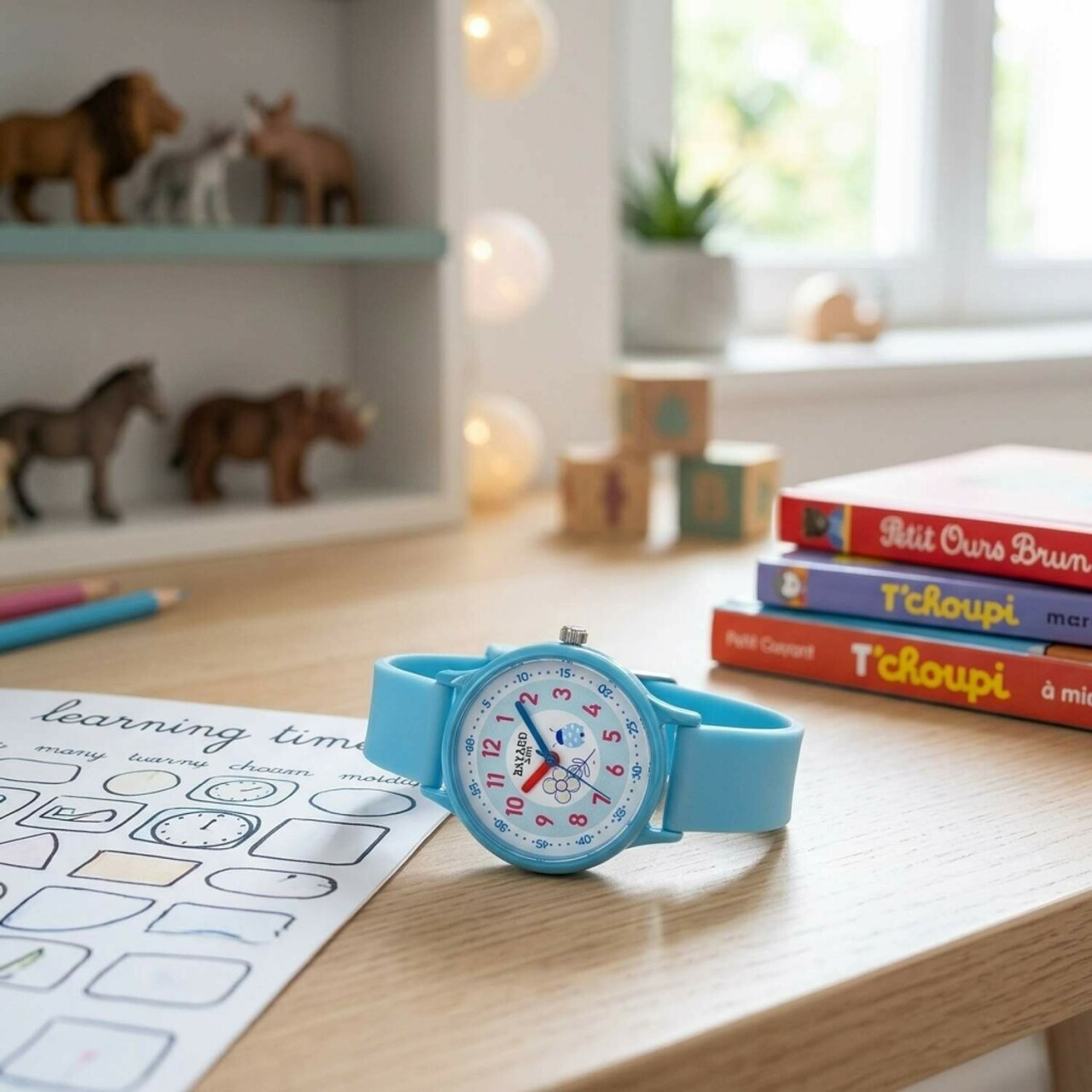 Montre enfant bleu ciel Bayard_lifestyle