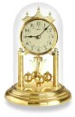 Pendule 400 jours en m&eacute;tal dor&eacute; 23 cm petites fleurs
