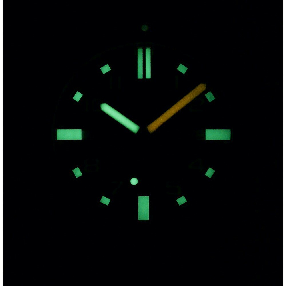Montre de plong&eacute;e Laco Seven Seas pvd noir 861703 nuit