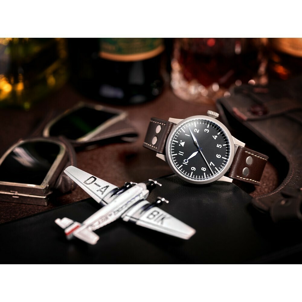 Montre Laco automatique M&uuml;nster acier sabl&eacute; 861748 lifestyle