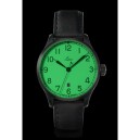 Montre Laco automatique Casablanca PVD noir 861776.2 nuit