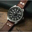 Montre Laco aviateur Z&uuml;rich acier 861806.2.D details