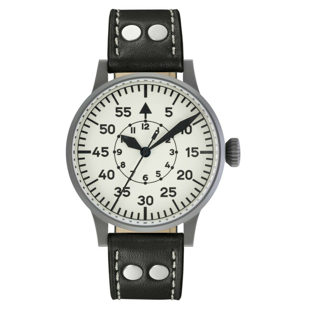Montre Laco pilote acier sabl&eacute; Wien 42 861893