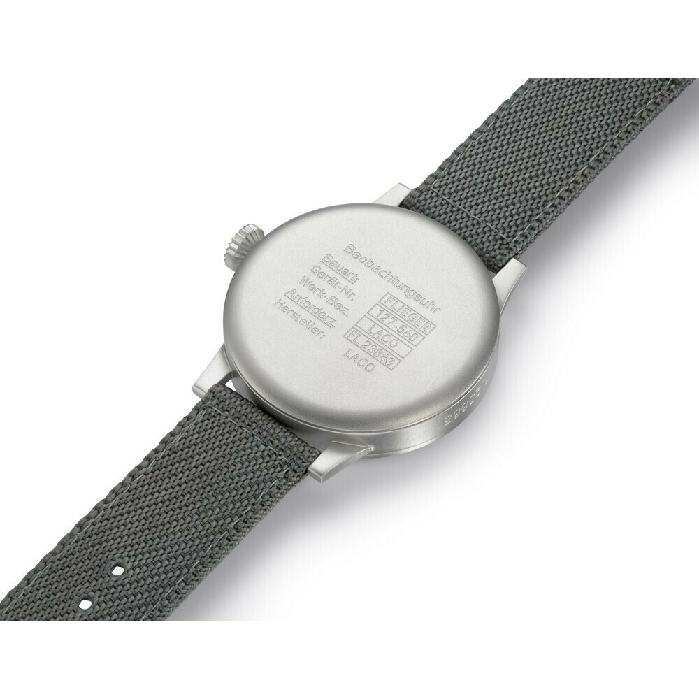 Montre Laco automatique M&uuml;nster Blaue Stunde 862081 arriere