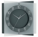 Horloge murale design silencieuse anthracite