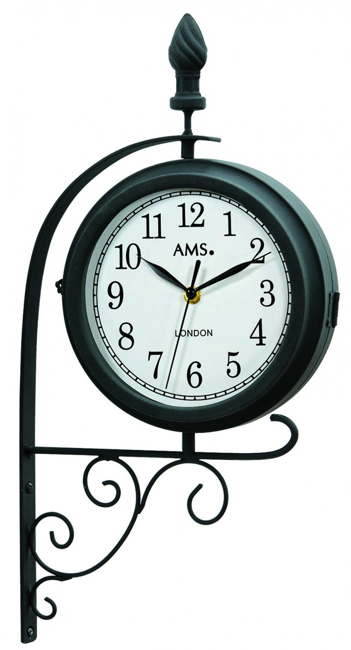 Jardin horloge murale Vintage 28CM horloge extérieure étanche avec