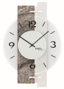 Horloge murale design en pierres naturelles