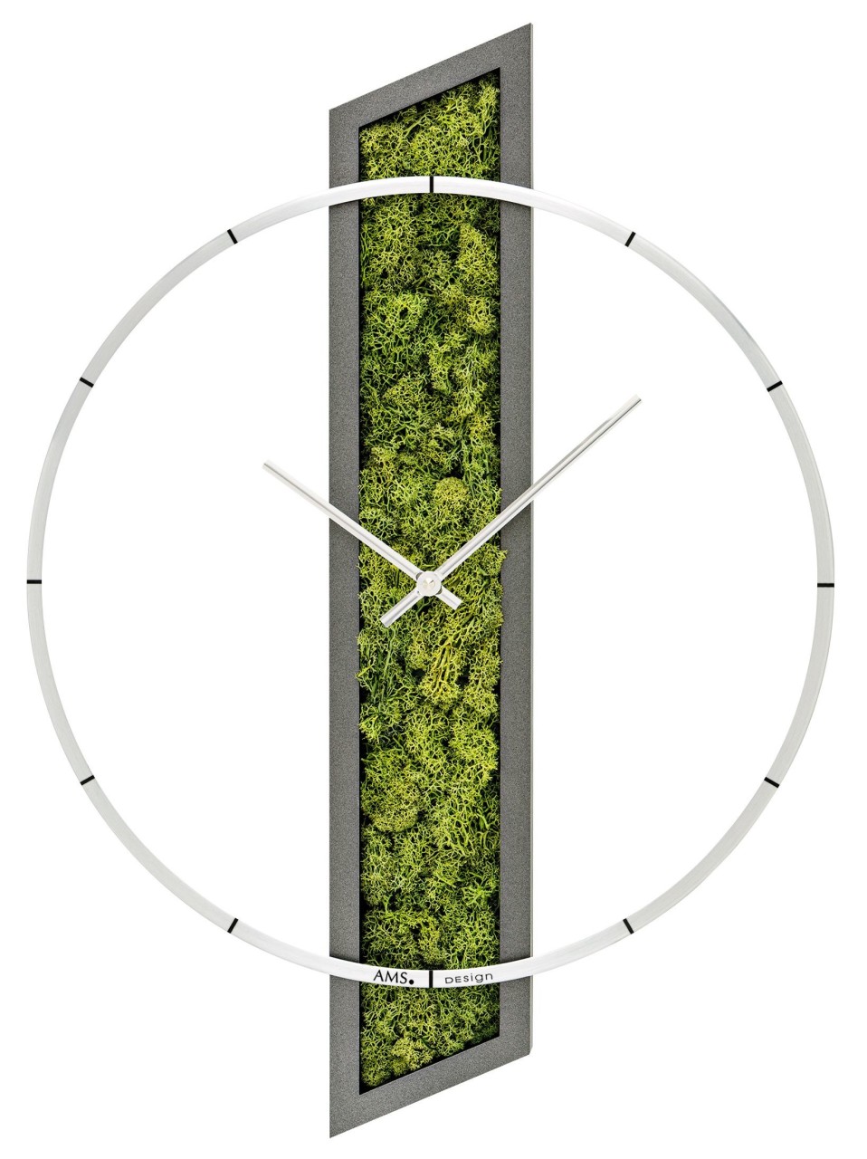 Horloge murale moderne en mousse