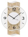 Horloge murale moderne &agrave; quartz en bois de Sonoma