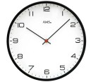 Horloge murale lisible noire &Oslash; 30 cm