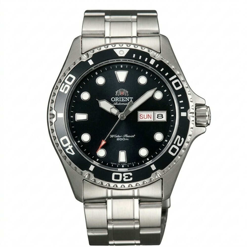 Montre de plong&eacute;e Orient Ray II cadran noir homme AA02004B