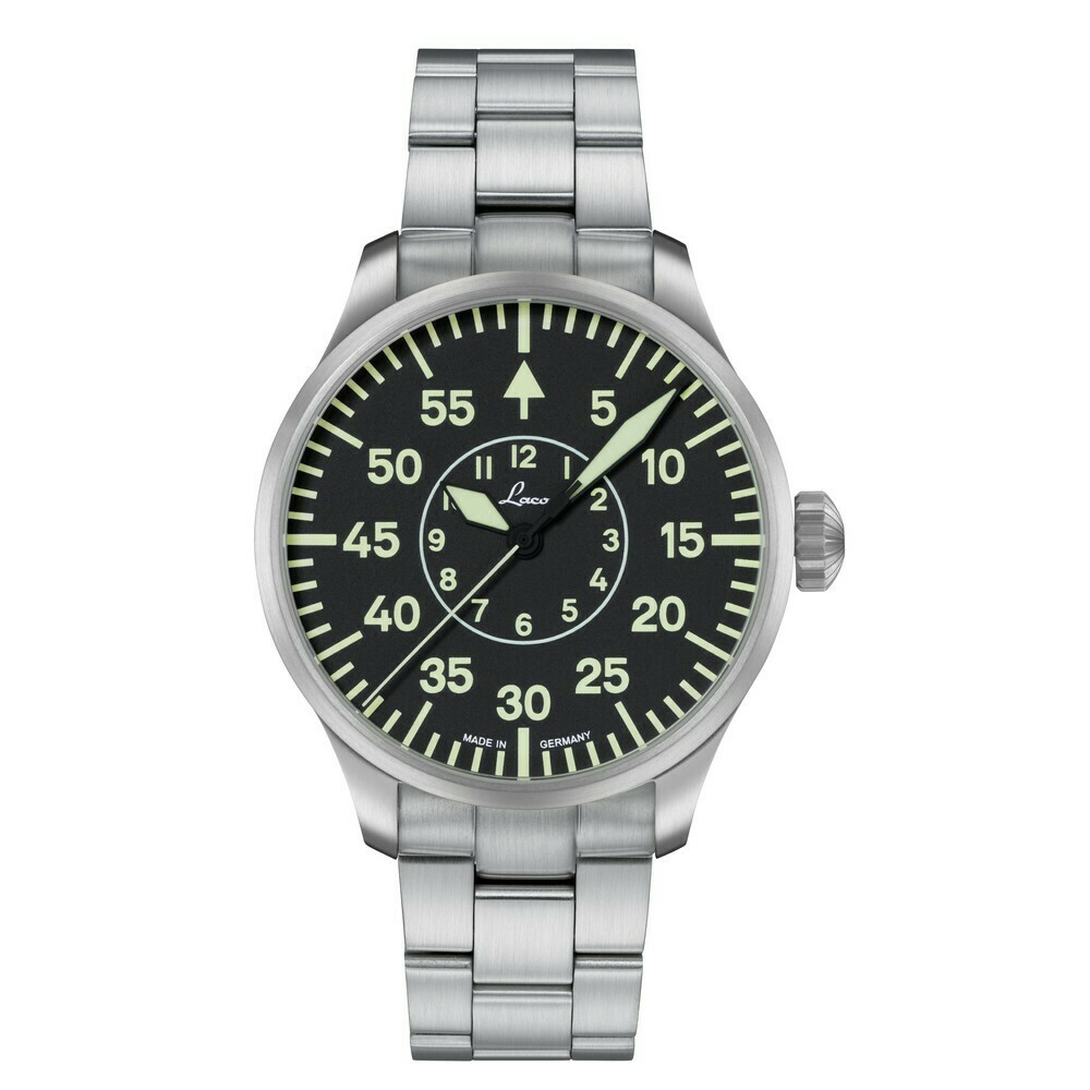 Montre Laco pilote Aachen 42 acier 861891.2