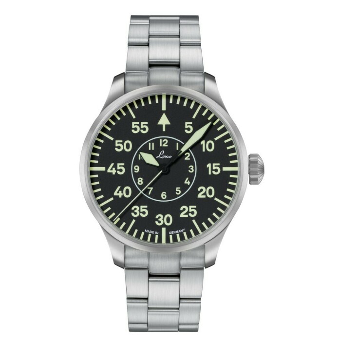 Montre Laco pilote Aachen 42 acier 861891.2