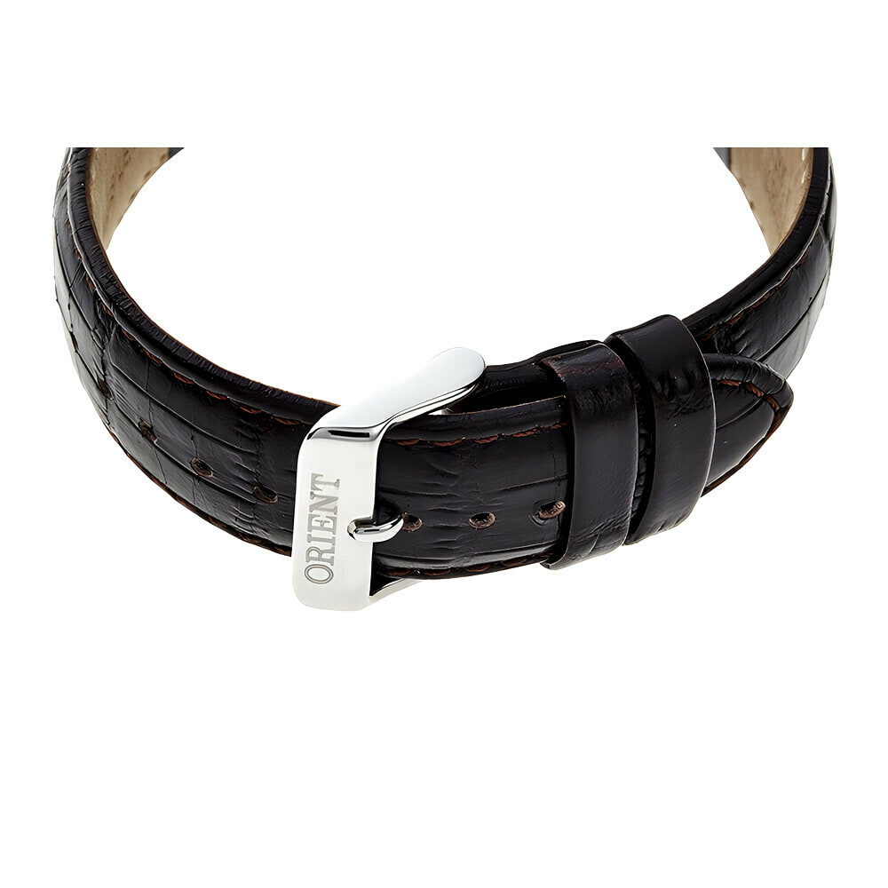 Montre automatique Orient Bambino cadran argent&eacute; homme AC00005W fermoir