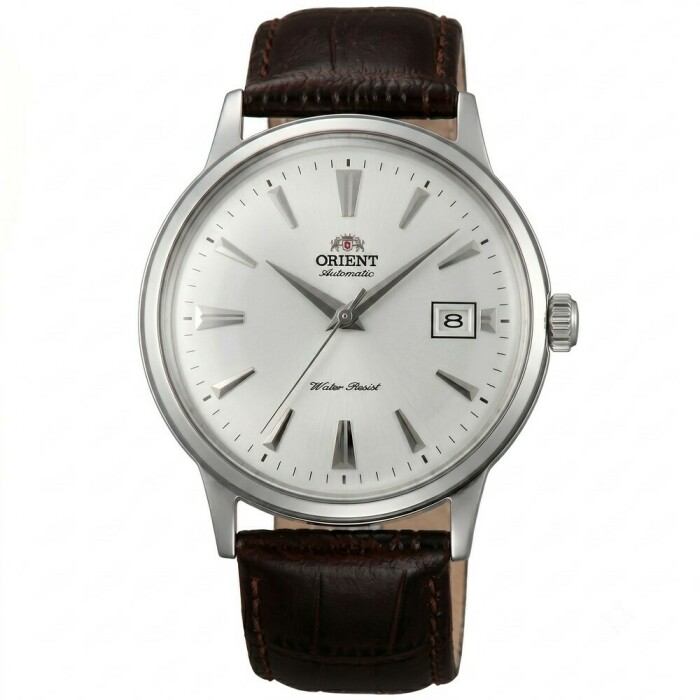 Montre automatique Orient Bambino cadran argent&eacute; homme AC00005W