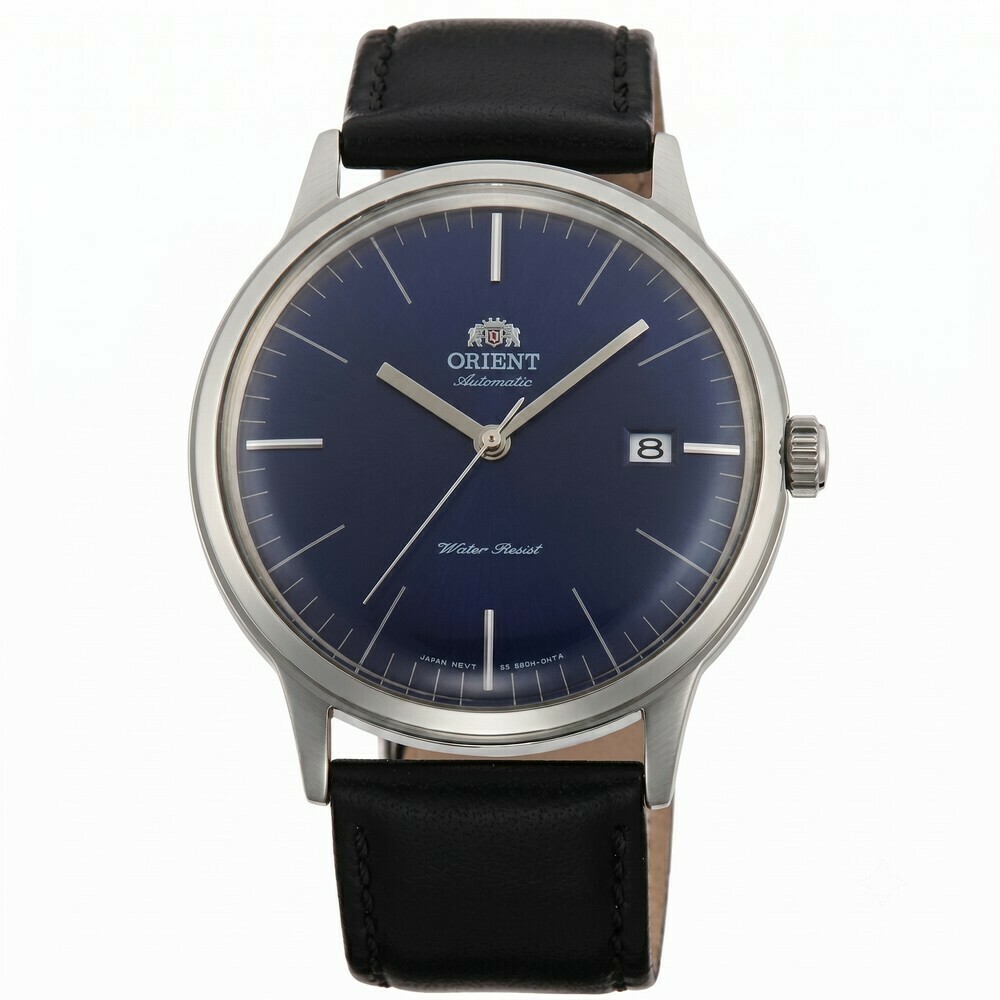 Montre automatique Orient Bambino cadran bleu homme AC0000DD