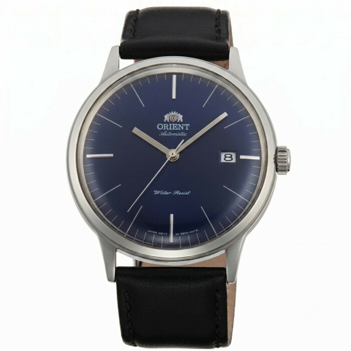 Montre automatique Orient Bambino cadran bleu homme AC0000DD
