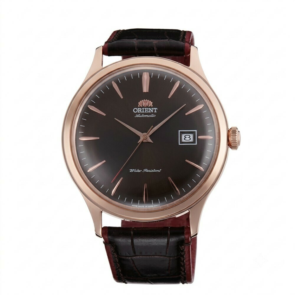 Montre automatique Orient Bambino V4 cadran brun homme AC08001T