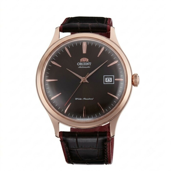 Montre automatique Orient Bambino V4 cadran brun homme AC08001T