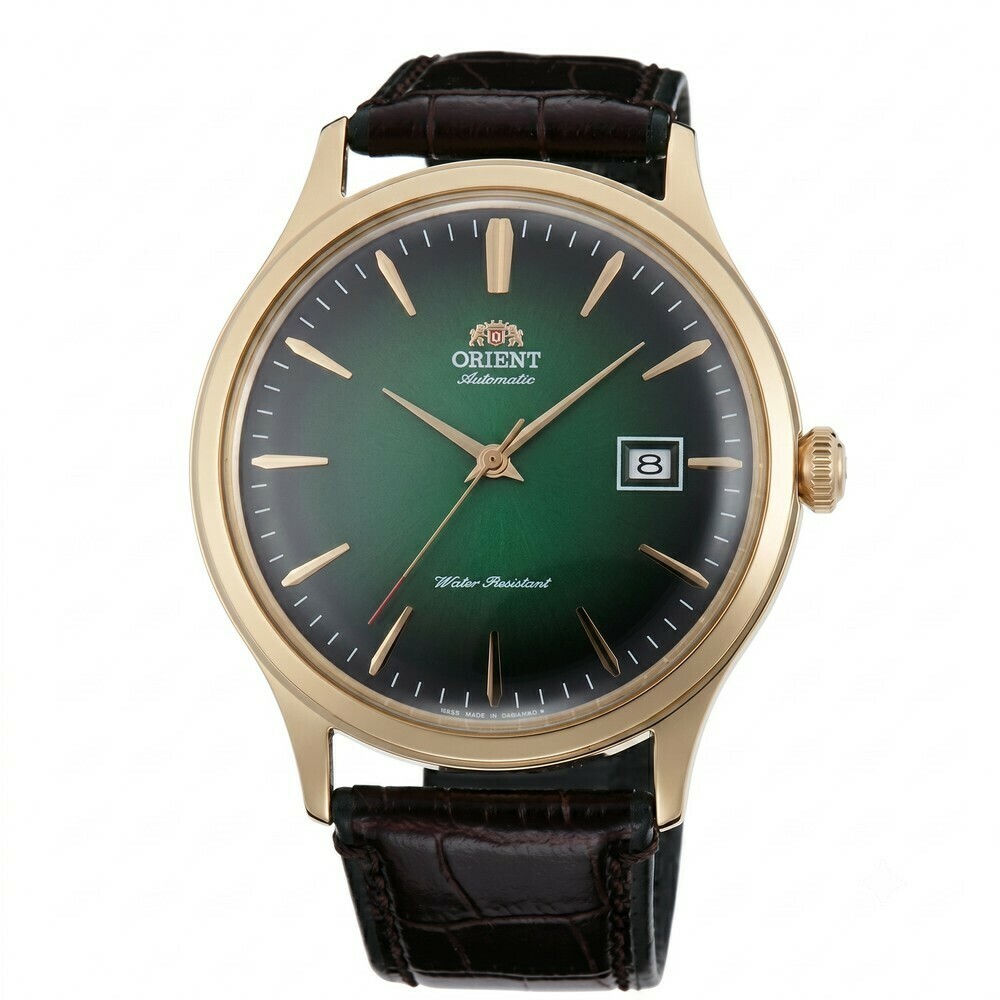 Montre automatique Orient Bambino cadran vert homme AC08002F