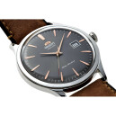Montre automatique Orient Bambino cadran gris homme AC08003A pos&eacute;e