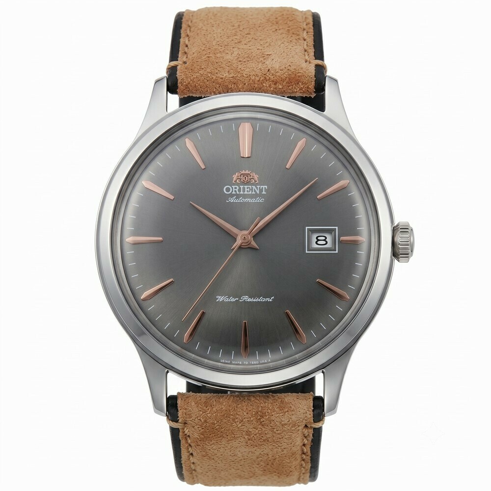 Montre automatique Orient Bambino cadran gris homme AC08003A