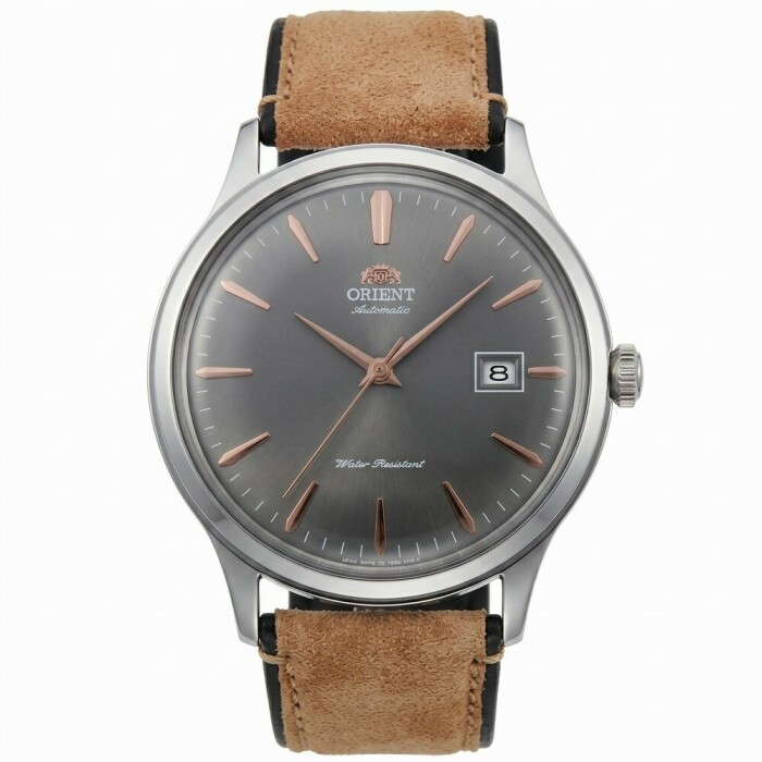 Montre automatique Orient Bambino cadran gris homme AC08003A