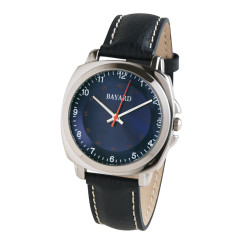 Montre pour homme acier boitier carré trois choix de cadran