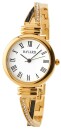Montre Bayard dor&eacute;e avec brillants pour femme chiffres romains