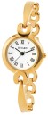 Montre Bayard dor&eacute;e fine pour femme chiffres arabes