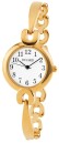 Montre Bayard dor&eacute;e fine pour femme chiffres romains
