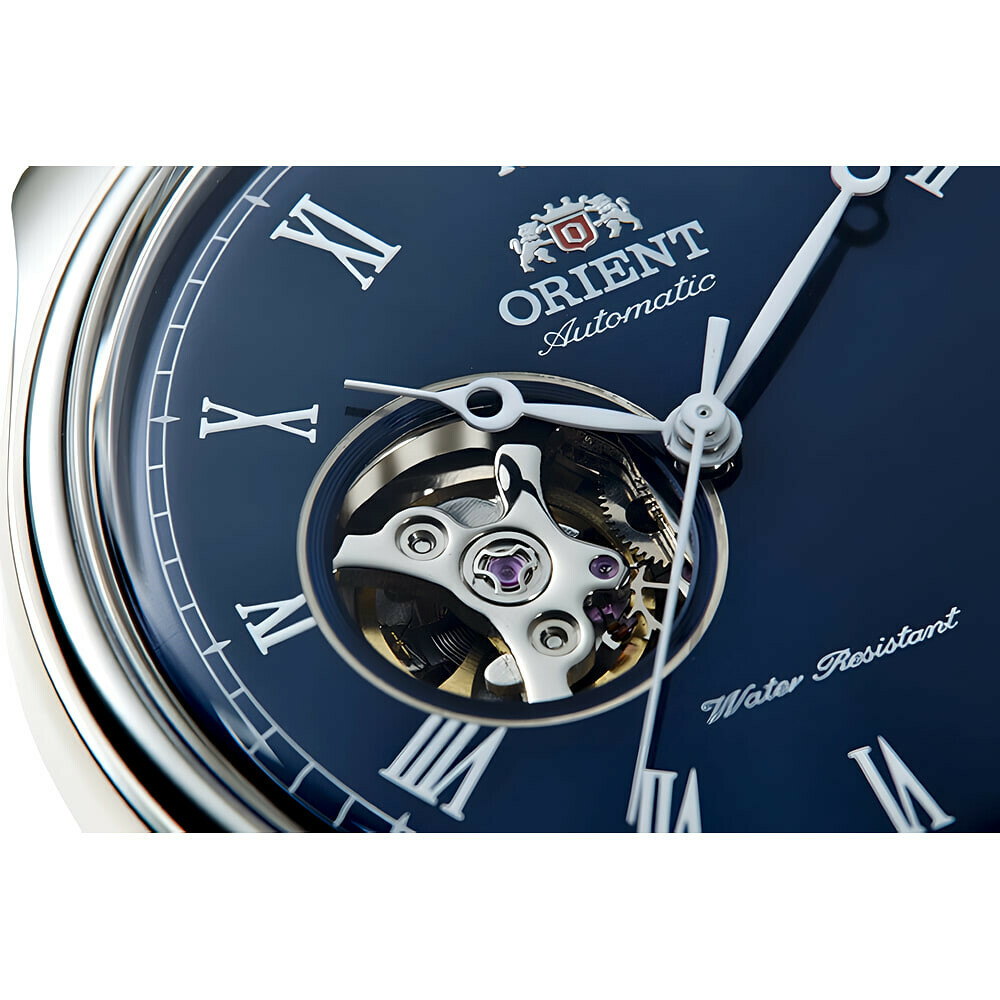 Montre automatique Orient chiffres romains homme AG00004D zoom cadran