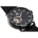 Montre automatique Orient PVD noir homme AG02001B pos&eacute;e