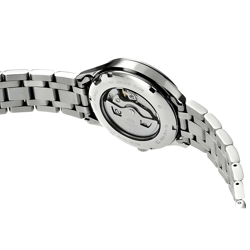 Montre automatique Orient Golden Eye 2 cadran noir homme AG03001B arriere
