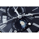 Montre automatique Orient Sun and Moon cadran noir homme RA-AK0010B zoom 2