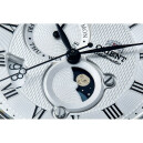 Montre automatique Orient phase de lune cadran blanc homme RA-AK0008S zoom 1