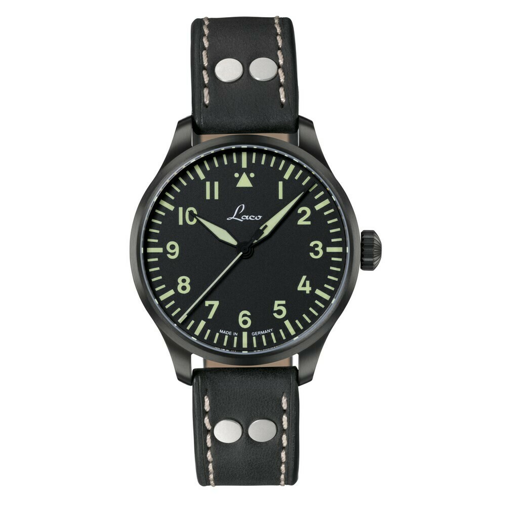 Montre Laco automatique Altenburg PVD noir 861991