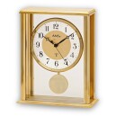 Pendulette de style radio pilot&eacute;e dor&eacute;e