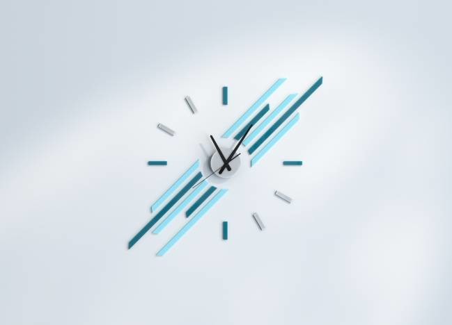Horloge murale à quartz personnalisable Ara