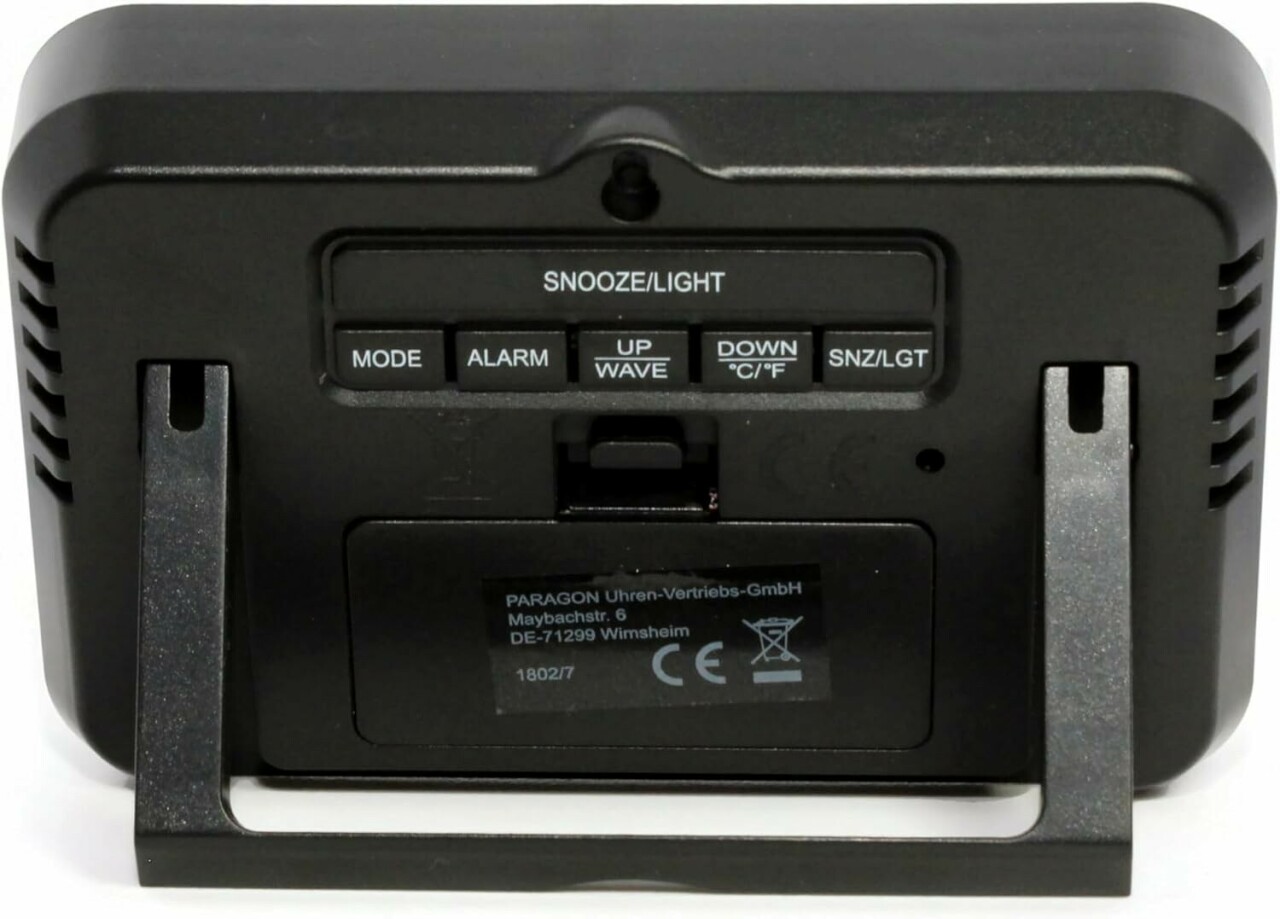 R&eacute;veil radio-pilot&eacute; sonnerie bip-bip crescendo arriere