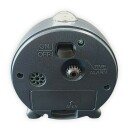 R&eacute;veil silencieux &agrave; quartz &agrave; r&eacute;p&eacute;tition rond argent&eacute; Bayard Arri&egrave;re