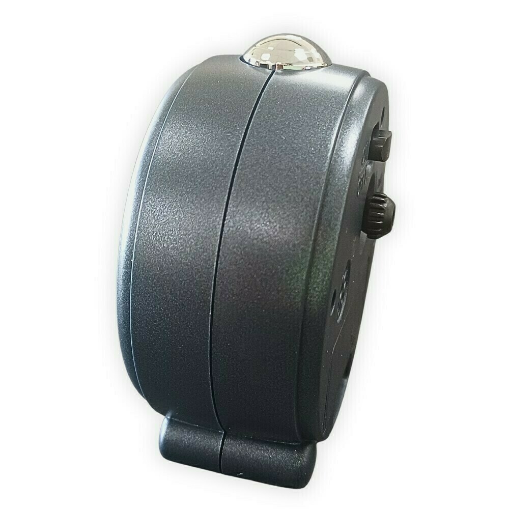 R&eacute;veil silencieux &agrave; quartz &agrave; r&eacute;p&eacute;tition rond argent&eacute; Bayard profil