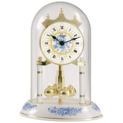 Pendule 400 jours à quartz Bayard socle porcelaine