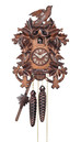 Horloge coucou traditionnel th&egrave;me oiseau