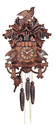Horloge coucou musical &agrave; piles danseurs