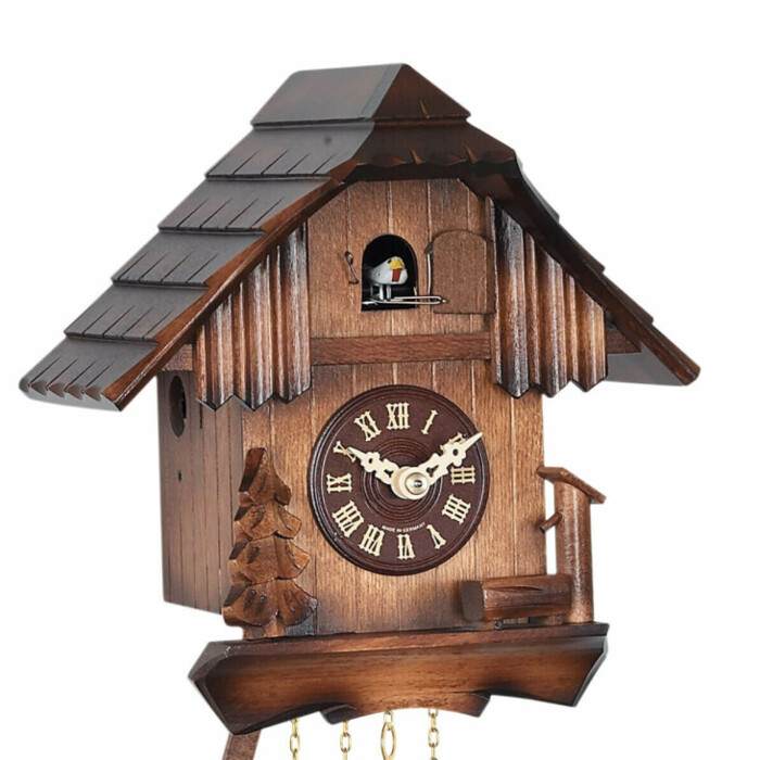 Horloge coucou à mélodie à piles petit modèle