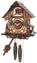 Horloge coucou traditionnel 1 jour chalet petits coeurs