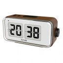 R&eacute;veil digital Bayard Flip r&eacute;tro radiopilot&eacute; avec thermom&egrave;tre