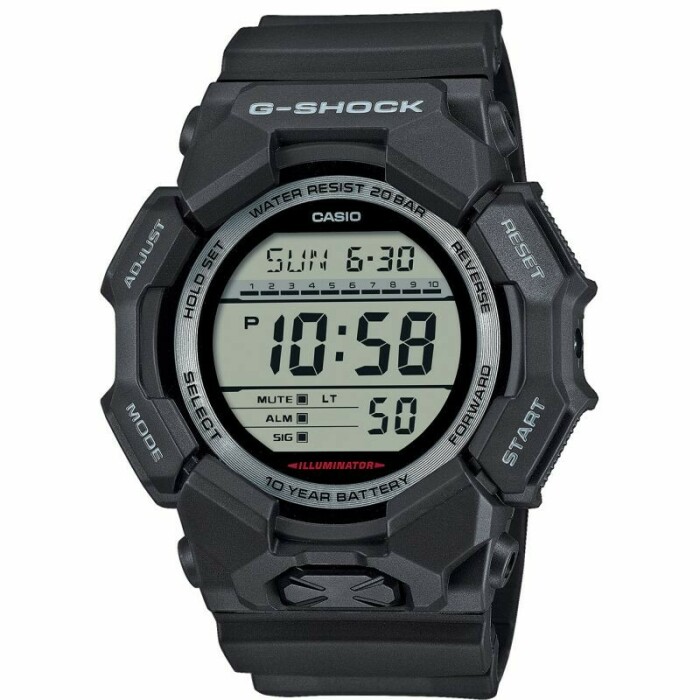 Montre Casio G-Shock multisports bracelet noir cadran digital