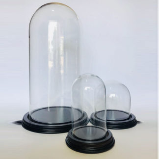 Globes ronds en verre pour pendule